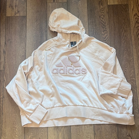 adidas Tops - Adidas Women's Soft Pink Hoodie 4x
